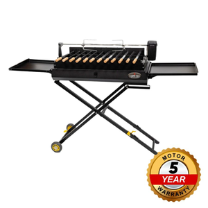 Mangal Charcoal Grill - Portable Shashlik BBQ