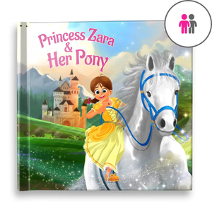 “The Princess and Her Pony" Personalized Story Book