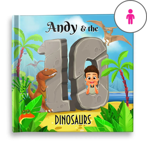 “The Ten Dinosaurs" Personalized Story Book