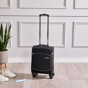Cabin Bag Lightweight Luggage - Midnight Black