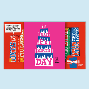 Tony's Birthday Rainbow Chocolate Tasting Pack (288g)
