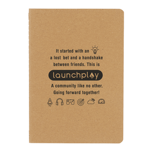 5"  X 7" FSC Mix Recycled Pocket  Notebook