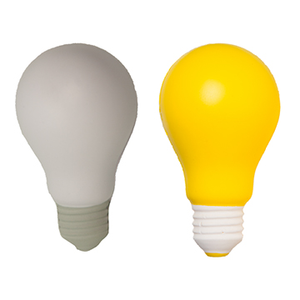 Light  Bulb Shaped Stress  Ball