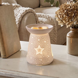 Star Porcelain Wax Melt Burner