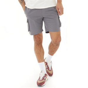 Closure London Mens Ripstop Utility Tech Shorts Charcoal