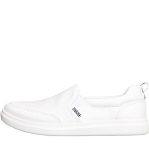 SKECHERS Womens Bobs D'vine That Moment Trainers Off White