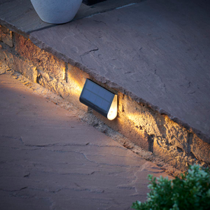 Auraglow Dusk Till Dawn Solar Dual-Directional LED Step Lights - Pack of 3