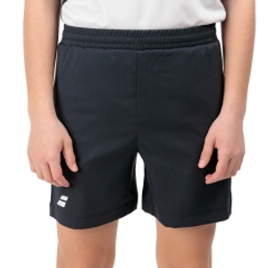 Babolat Play Logo 5in Pantaloncini Bambino - Black/White