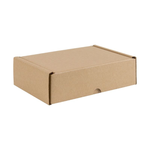 Kraft 1-Piece A6 Corrugated Postal Box