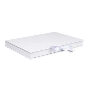 Luxury Thin White Book Style Gift Box