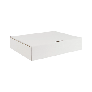 White Corrugated Postal Box 310mm length
