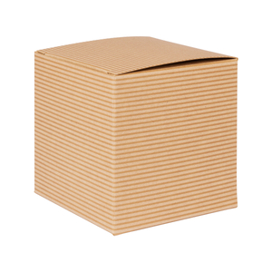 Brown Kraft Recycled Candle Flat Packed Gift Box