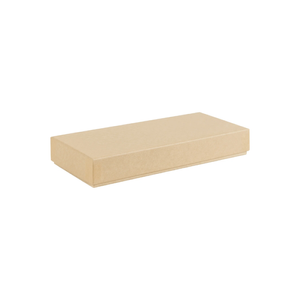 Brown Kraft Rigid 2-Piece Postal Box / Gift Box 206mm length