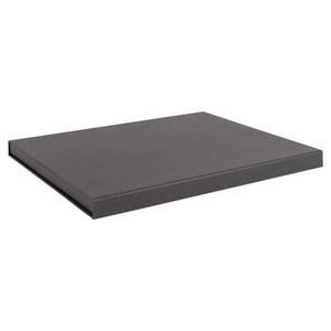 Luxury Ribbed Black Magnetic Photo Presentation Box