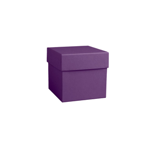 Luxury Plum Cube Gift Box