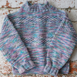 Guernsey Jumper in Elements Urban Prints