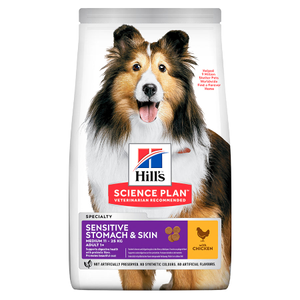 Hill's Science Plan - Adult Sensitive Stomach & Skin Medium - Chicken