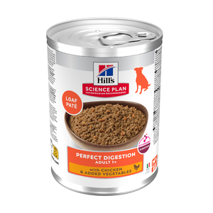 Hill's Science Plan - Adult Perfect Digestion - Chicken - Loaf Pate Tin