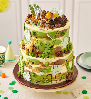 Safari Two Tier Cake