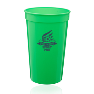 22  oz. Plastic Stadium Cups  