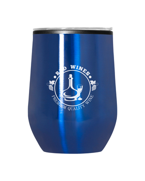 12oz  Budget Stemless Wine Tumbler With  Lid