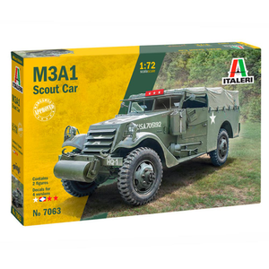 Italeri Scout  Car M3 1:72 Plastic Model Kit 7063