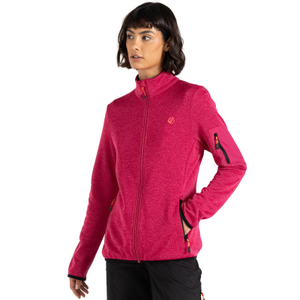 Dare 2b Womens Mountain Series Full Zip Fleece Jacket - 20 / Berry Pink