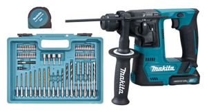 Batteridriven borrhammare Makita HR140DWAE1; 1,0 J; SDS-plus; 12 V; 2x2,0 Ah batt.