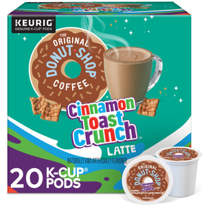 The Original Donut Shop Cinnamon Toast Crunch Latte K-Cups – 20 Count