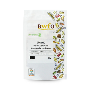 Organic Lions Mane Mushroom Extract Powder 26g