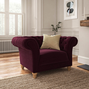 Montgomery Armchair in Shiraz Velvet