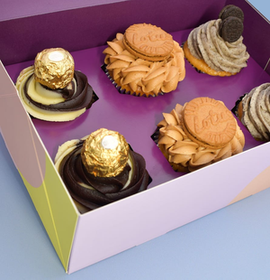 Chocolate & Caramel Delight Cupcakes