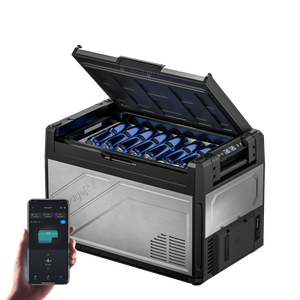 BougeRV New Rocky V3.0 55QT Dual Zone 12V Car Fridge