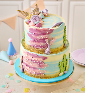 Mermaid Two Tier Cake