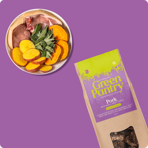 Pork with Sage & Sweet Potato, Air-Dried Treat. - 125g