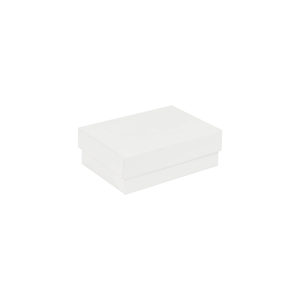Kraft White Swirl Earring Jewellery Gift Box