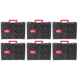 Milwaukee 4932464087 Packout 530mm Stackable Tool Box - Pack of 6