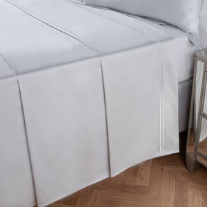 KS FLAT SHEET Double Stitch Silver 500tc