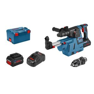 Borrhammare Bosch GBH 18V-26 F; 2,6 J; SDS-plus; 18 V; 2x5,5 Ah + Bosch GDE 18V-16