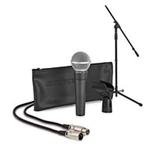 Shure SM58 Dynamic Vocal Mic with Stand and Cable
