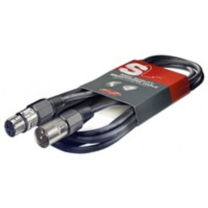 Stagg SMC10 10m XLR to XLR Microphone Cable, Black