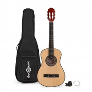 Junior 1/2 Classical Guitar Pack, Natural, by Gear4music