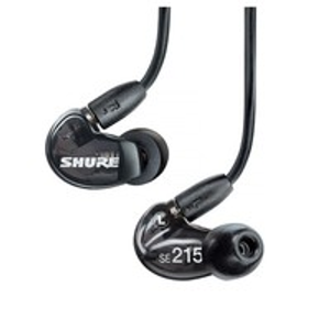 Shure SE215 Sound Isolation Earphones, Black