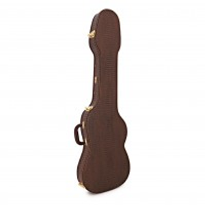 Deluxe Fitted Bass Guitar Case by Gear4music, Crocodile