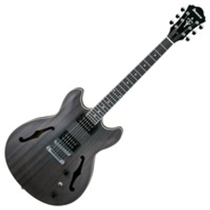 Ibanez AS53 Artcore, Transparent Black Flat