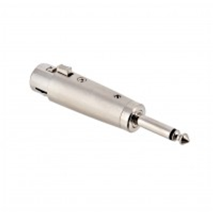 XLR (F) - 1/4" Mono Jack Adaptor