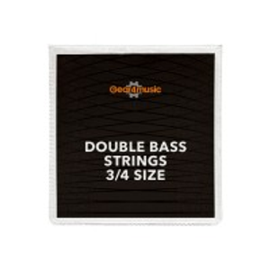 Double Bass Strings by Gear4music, 3/4 Size