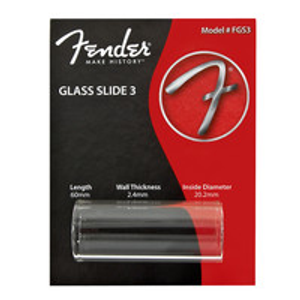 Fender Glass Slide 3, Thick Medium (60mm)