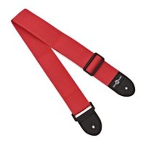 Guitar Strap by Gear4music, Red 2''