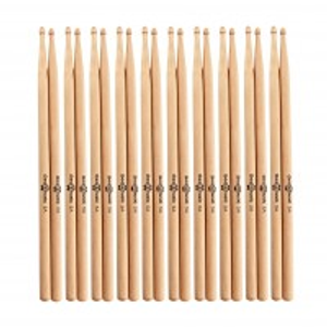 5A Wood Tip Maple Drumsticks, 10 Pack